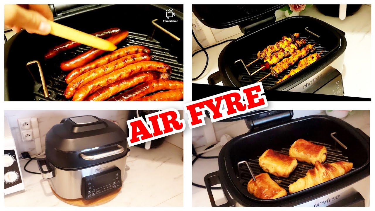 AIRFRYER À AIR CHAUD MULTIFONCTION 🤩 CHEFREE AFG01 Grill Air Fryer 