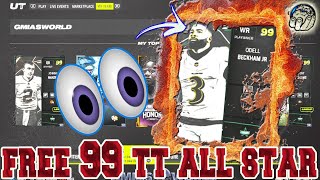HOW TO GET A FREE 99 TT ALL STAR NOW IN MADDEN 24 ULTIMATE TEAM! Madden 24 Ultimate Team by GmiasWorld 998 views 3 weeks ago 9 minutes, 47 seconds