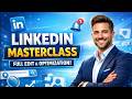 LinkedIn Profile Creation & Optimization A-Z | Live Demo Using CarrierFlow Tool (2026)
