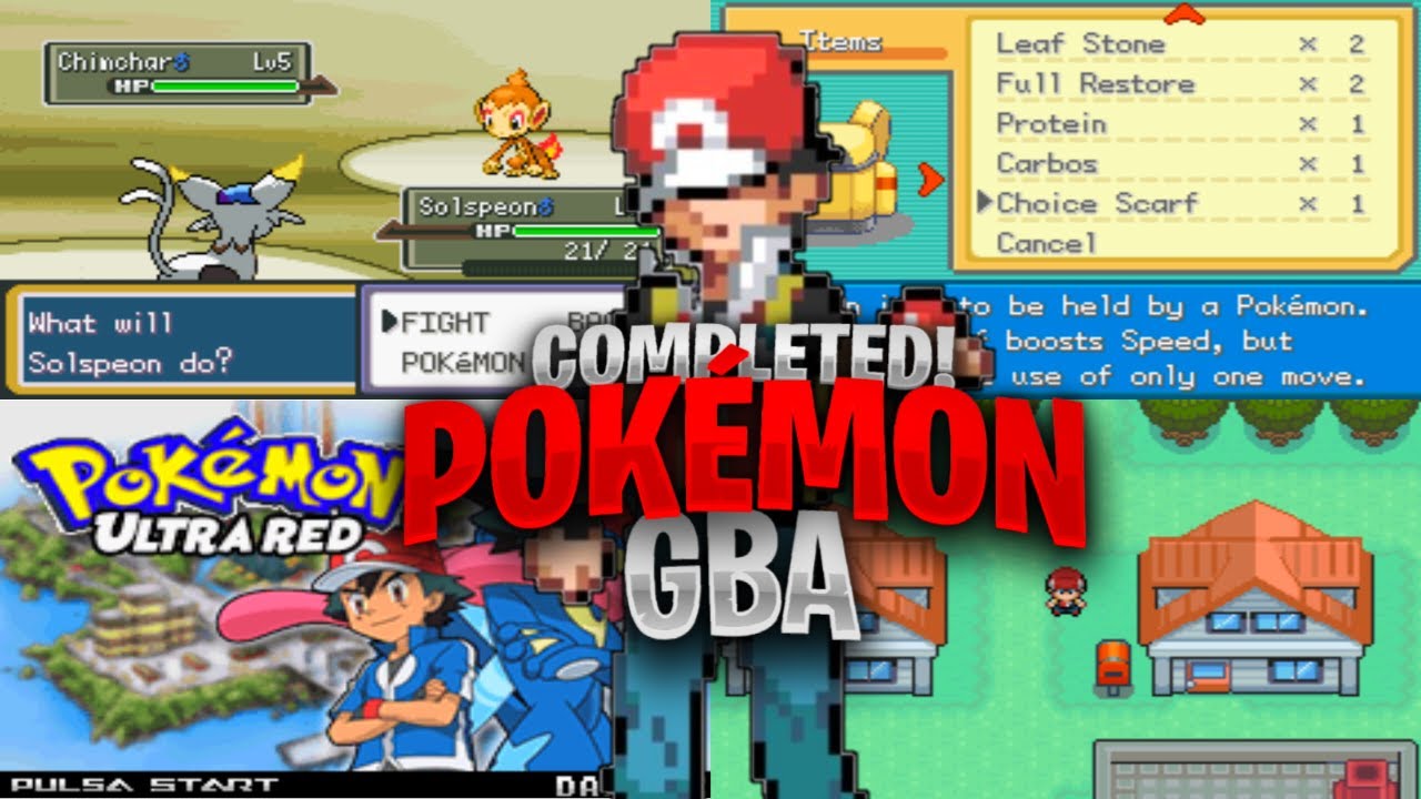 Completed Pokemon GBA ROM Hack With Mega Evolution, Gen 1-7, Alola Forms,  Good Graphics & More!