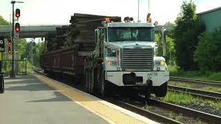 CN MOW Tie Train Westbound June 17, 2026