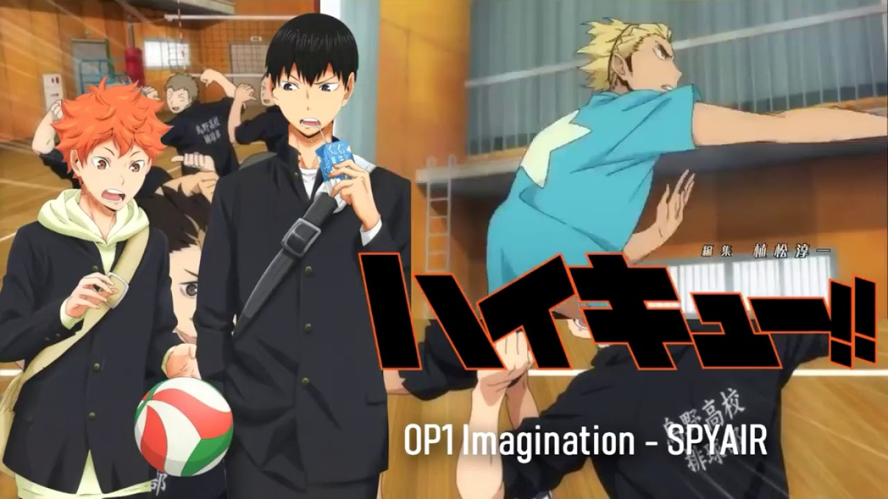 Opening haikyuu song 1 YouTube