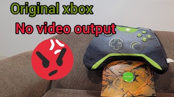 Original xbox, no audio and video problem