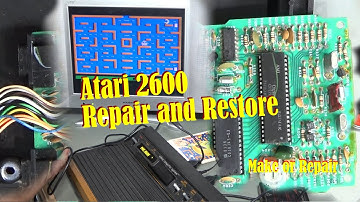 Atari 2600 Game Console Repair/Refurb #0104