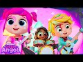 Rockstar Princess! 🎤✨ Sing & Dance with Jill | Little Angel Kids Songs & Nursery Rhymes
