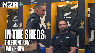 In the sheds after RWC final heartbreak | #NZLvRSA | Front Row Daily Show