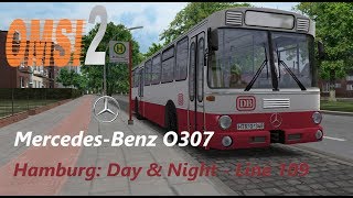 OMSI 2 / Mercedes-Benz 0307 / Hamburg: Day & Night - Line 109 Part 2