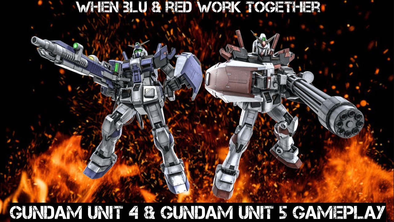 GBO2 Special: Gundam Unit 4 & Gundam Unit 5 Gameplay