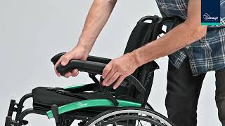 Wózek Inwalidzki Aluminiowy - Activ-Tim Aluminium Wheelchair - Activ-Tim