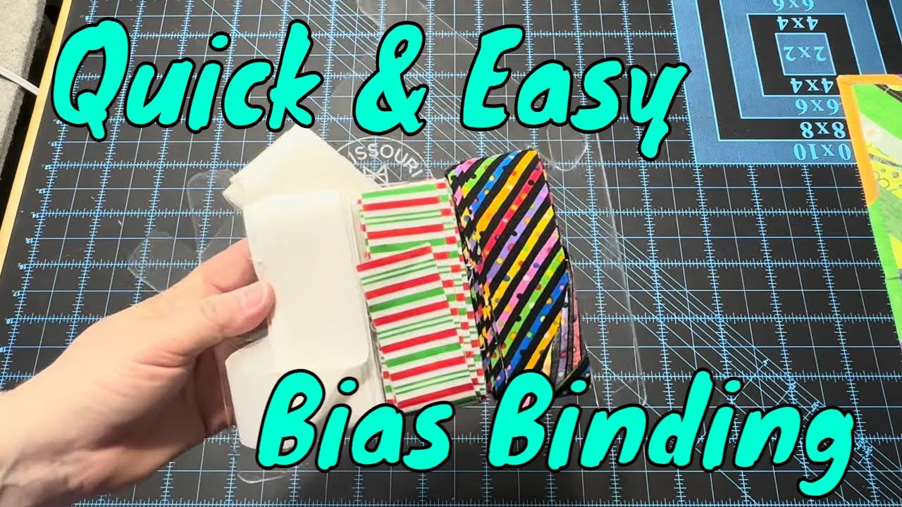 Quick And Easy Bias Binding YouTube Quick and easy bias binding youtube