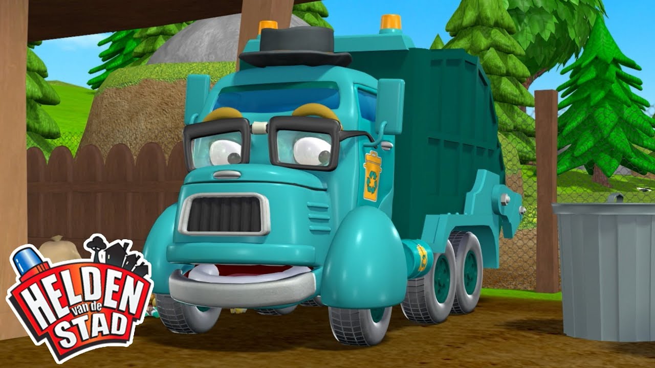 De vuilniswagen | Helden van de Stad | Nederlands | Volledige Afleveringen | Voertuigen