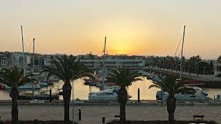 Lagos Marina Sunrise Time Lapse
