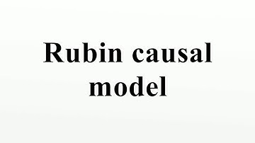 Rubin causal model