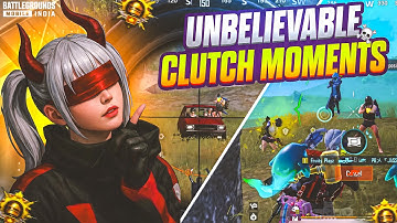😳UNBELIEVABLE CLUTCH MOMENTS EVER [FASTEST 1V4 CLUTCHES]🔥 | BGMI | FRUITY PLAYZ 