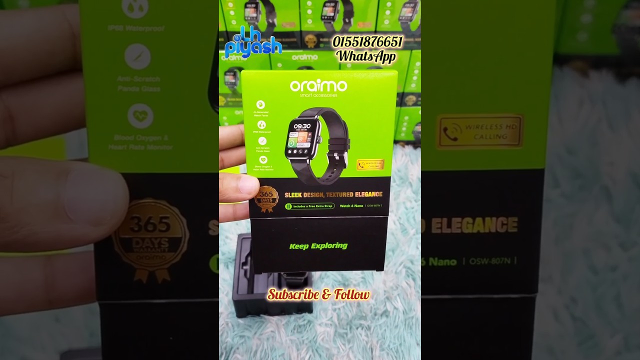 Oraimo Watch 6 Nano | OSW-807N 