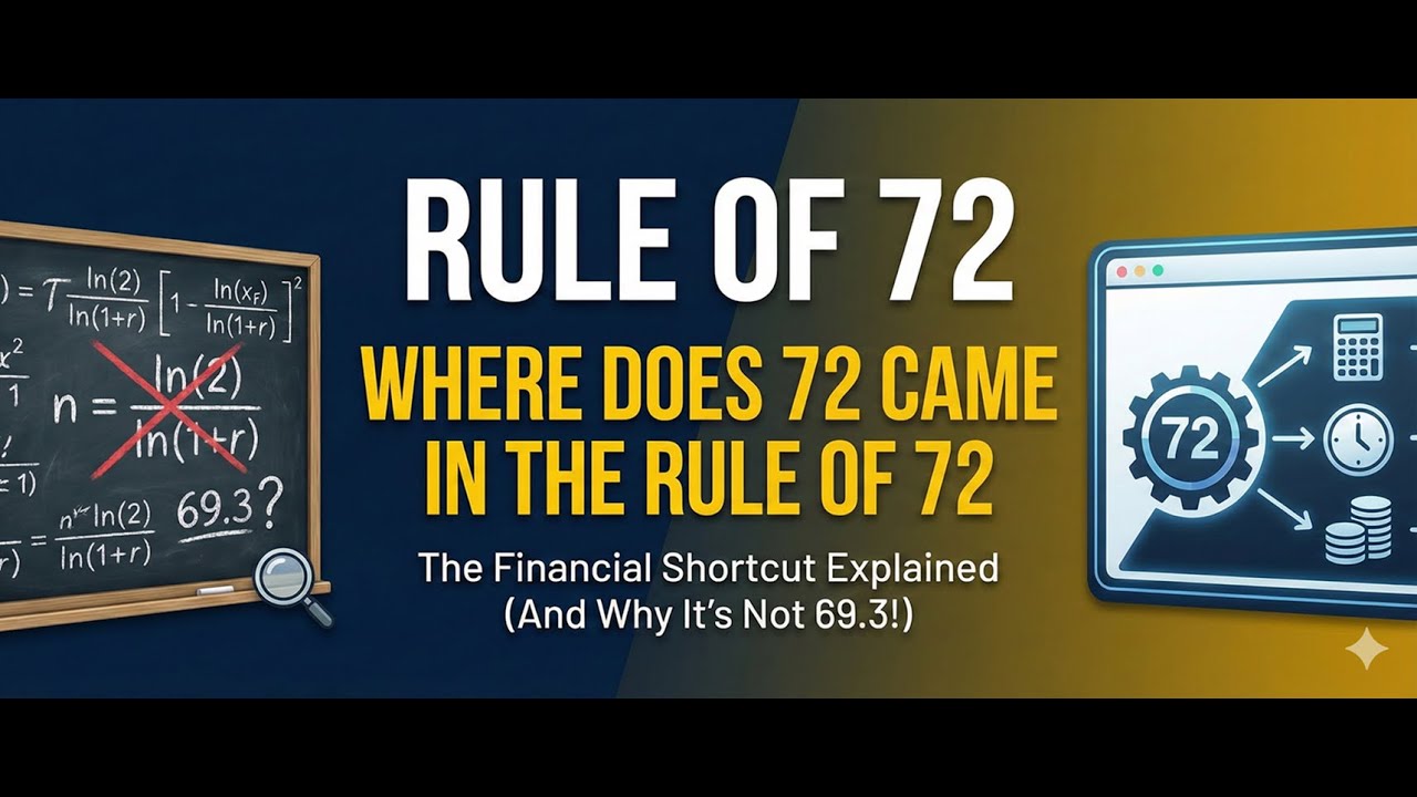 How Did 72 came in the Rule of 72 - YouTube
