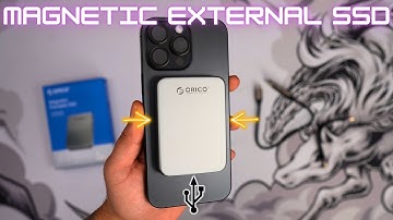 ORICO K5 Plus Magnetic Portable SSD for iPhone : How to Record Video to an External SSD