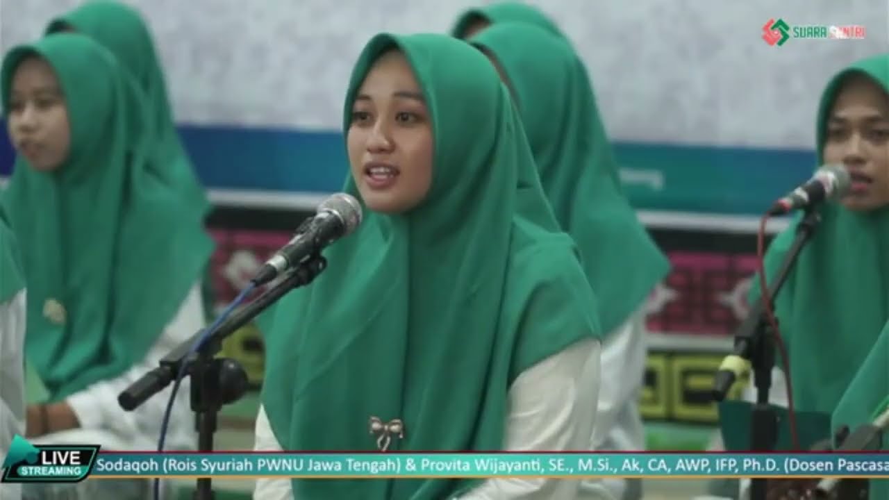 PENAMPILAN NASYID ASNAWIYYAH DALAM ACARA RMI PWNU JAWA TENGAH