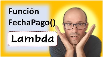 Función FechaPago | Función Lambda | Hablando de Excel