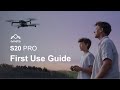 AMETA S20 PRO GPS Drone With 4K UHD Camera First Use