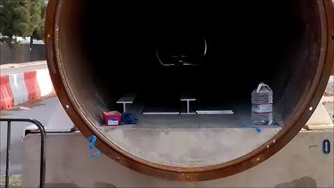 2016 Configuration of Hyperloop Track by SpaceX & Tesla Facilities