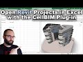 CellBIM: Plug-in for Opening Revit Models in Excel