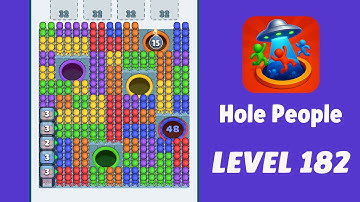 Hole People Level 182 Walkthrough | Gameplay Solution