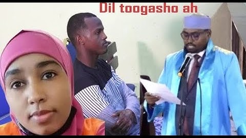 Deg Deg Sayid cali iyo Qareenkiisa oo ooyin afka furtay kadib Toogashada lagu xukumay