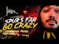 I aint Know Spurs fans Go this crazy after a playoff win !! 😭 #nba #spurs 