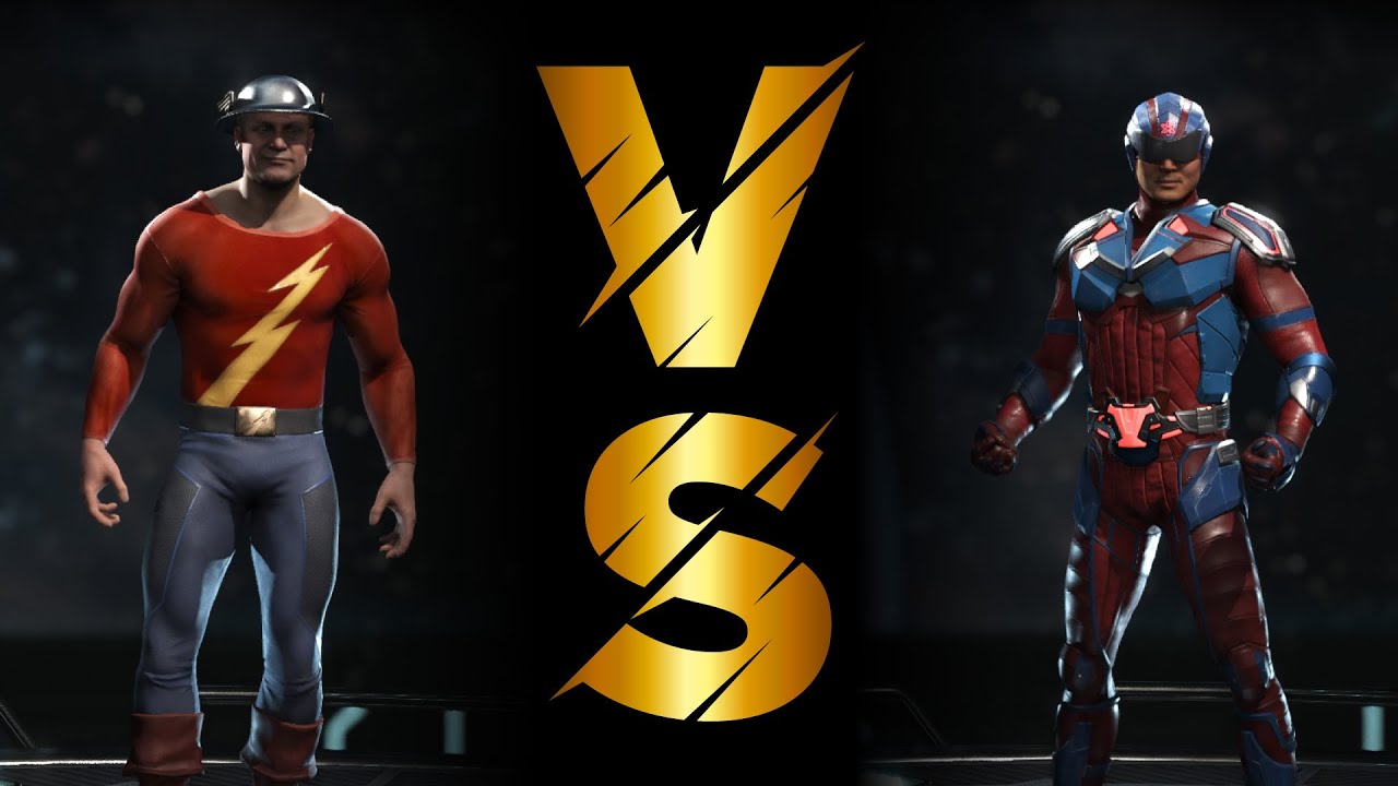 Jay Garrick ( Flash ) vs Atom - Injustice 2 Gameplay FULL HD