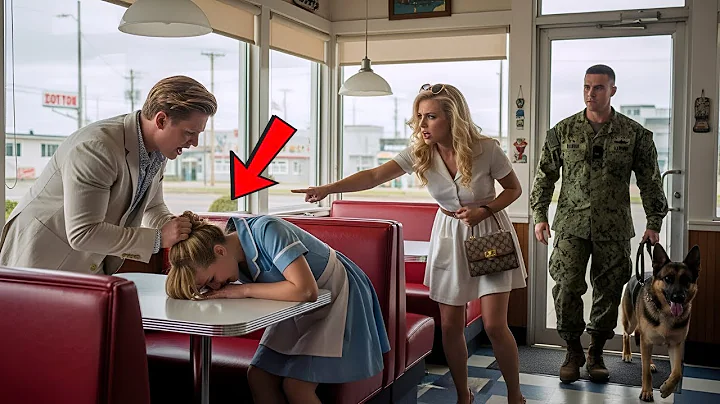Rich Couple Bullied a Waitress and Slammed Her on the Table — Then a Navy SEAL and His K9 Walked In
