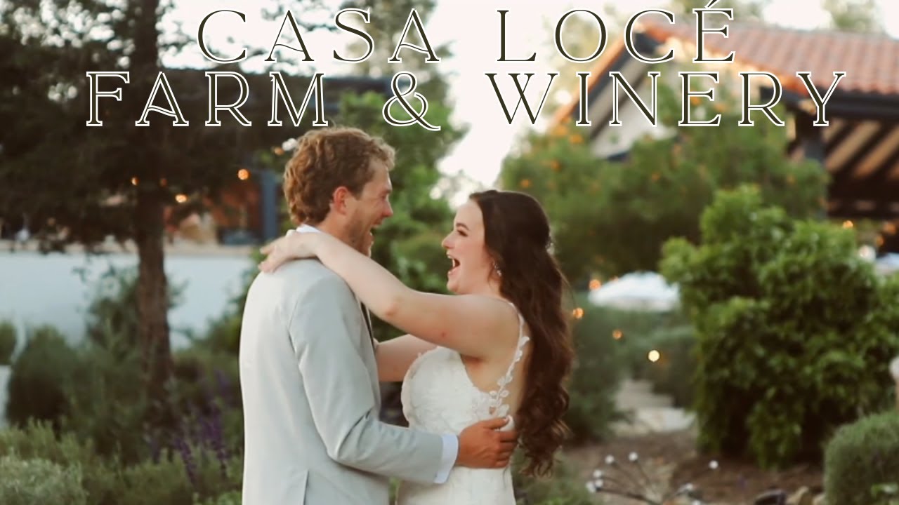 Casa Locé Farm & Winery Wedding | Where Grapevines Meet Garden Romance | Agape Films