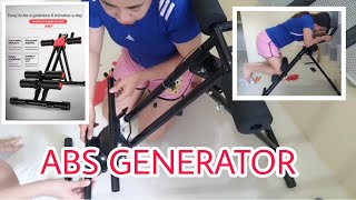 Details UNBOXING ABDOMINAL MACHINE || ABS GENERATOR || HOW TO ASSEMBLE ABDOMINAL MACHINE News