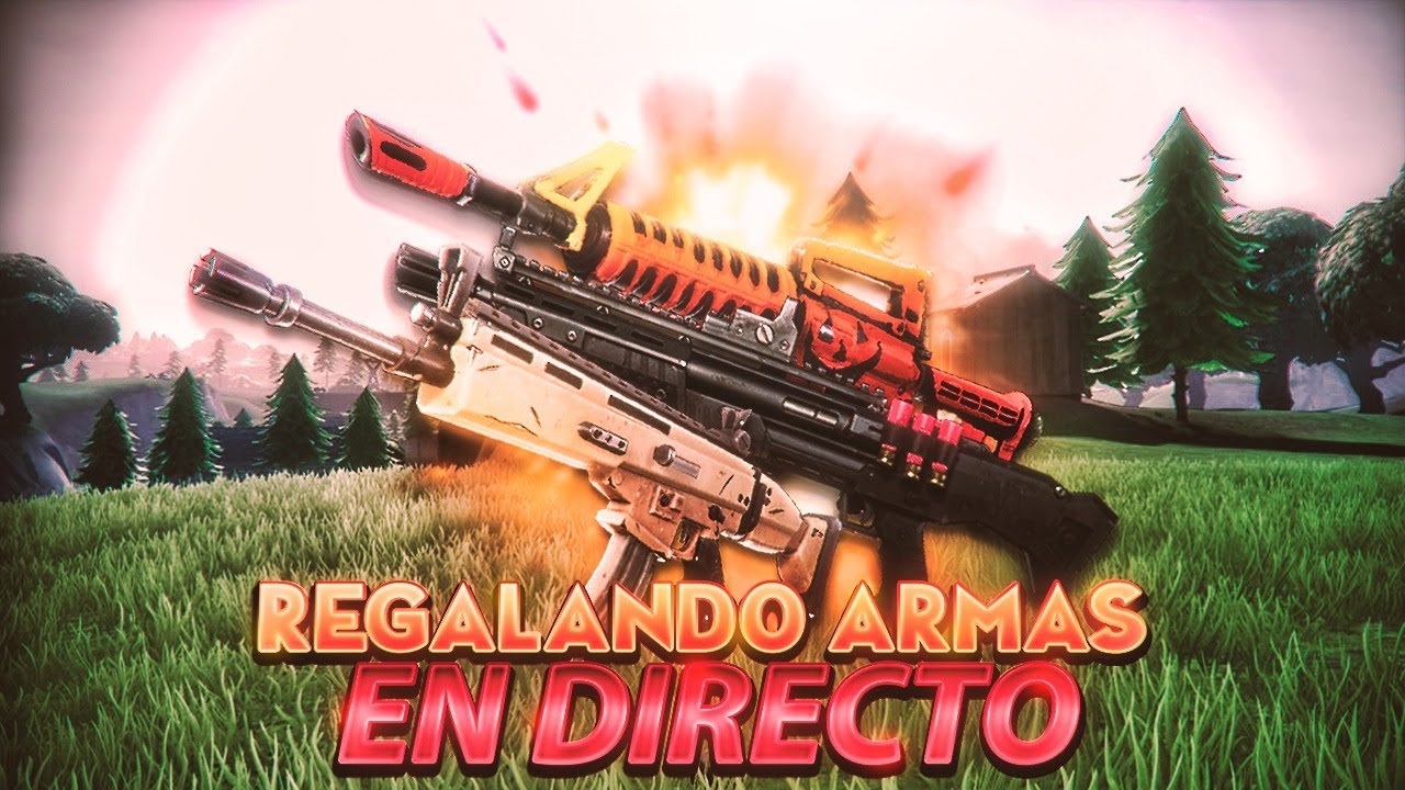  REGALANDO ARMAS 130 FORTNITE SALVAR EL MUNDO YouTube