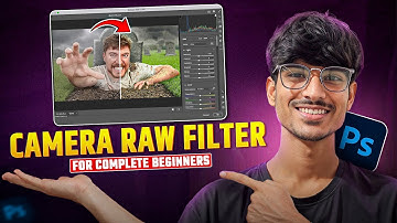 Master Camera Raw Filter in Photoshop 2025 🔥 | Complete Beginner to Pro Tutorial (Hindi)