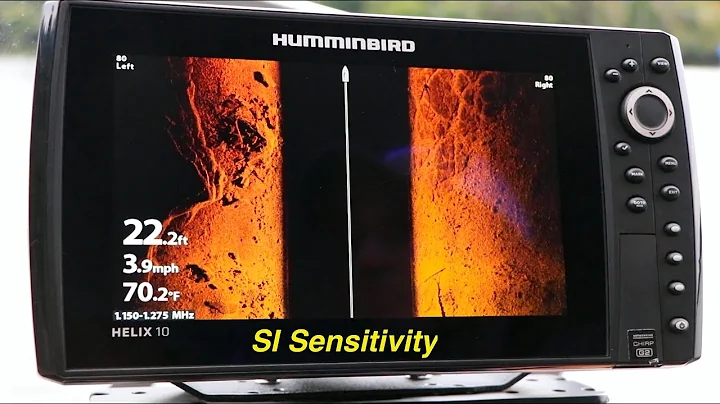 Humminbird HELIX | SI Sensitivity | The Technological Angler