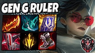 Vayne vs Jhin ADC [ Gen G Ruler ] Ranked Grandmaster Korea Patch 11.23 