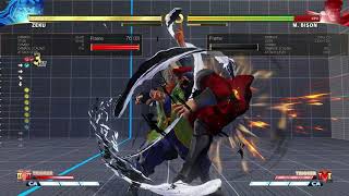 zeku frame trap and oki meaty setup