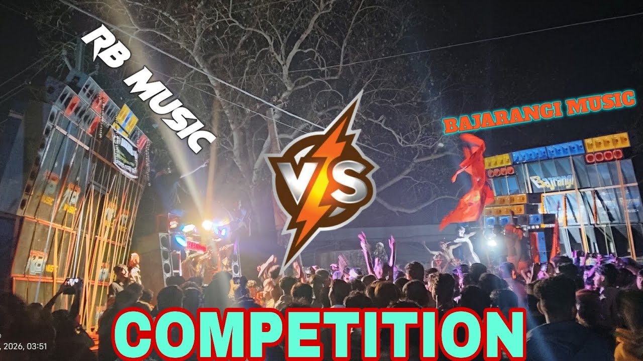 Rb Music Vs Bajarangi Music Dhamnagar Mela Competition