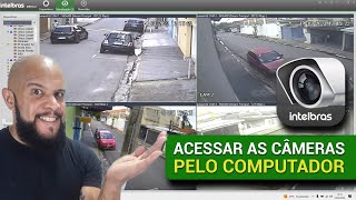 Como acessar Câmeras pelo COMPUTADOR  DVR Intelbras SIM Next ATUALIZADO 2023