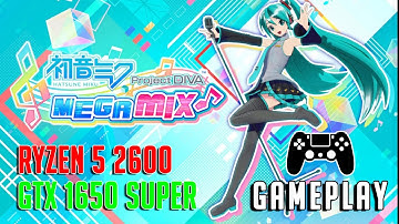 Hatsune Miku Project DIVA Mega Mix (Yuzu) - Gameplay 1080p - Ryzen 5 2600 - GTX 1650 Super