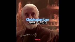 Star Wars Actors Who Have Died #starwars #fyp