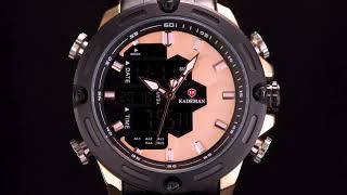 KADEMAN New Soccer Inspire Sport Watch Luxury Men Fashion Full Steel Wristwatches TOP Brand Dual Mov
