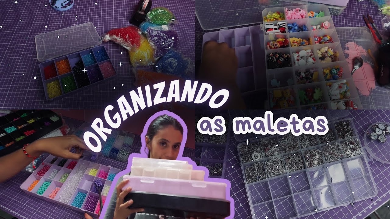 ORGANIZANDO AS MALETAS DE MIÇANGAS