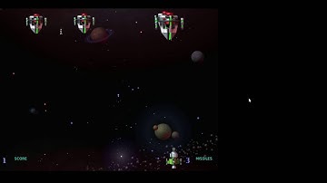 Simple Space Shooter Game from Stencyl
