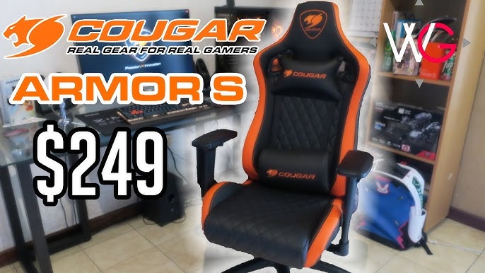 Building the Cougar Armor Gaming Chair and Use 