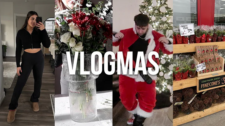 Vlogmas Day 3 | Trader Joe's holiday finds & shop with me + Santa Claus came to my house🎅
