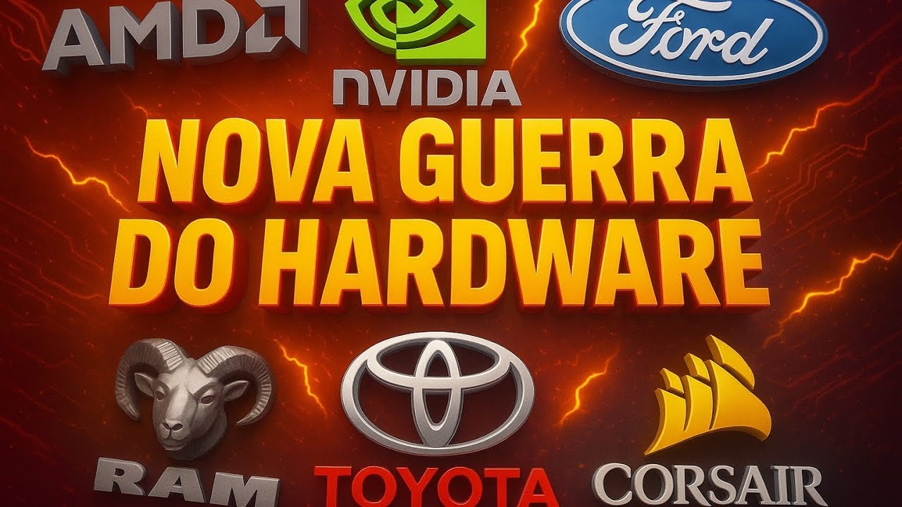 A Nova Guerra do Hardware: RAM Vale Mais Que GPU e Mercado Entra em Caos