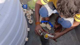 पानी की टंकी लगाते समय ये सब चीजे क्यों लगाते है? #plumbing #viral #video #ytvideos