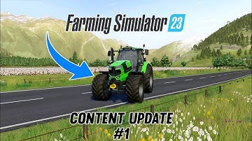 ll New Deutz Fahr Tractor Power Testing ll Content Update #1 ll Farming Simulator 23 ll 0.0.0.11 ll